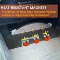 thumbnail image 2 of Heavy-Duty Steel Heat Diffuser Plate - Heat Deflector Mod For Pit Boss: Magnetic Thermal Deflector For Enhanced, 2 of 5