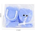 thumbnail image 5 of Juego de dentista ficticio de plástico de 9 piezas para niños, juguetes de simulación, hábitos de higiene, juego de rol de entrenamiento para niños (azul) TUNC Sencillez, 5 of 5