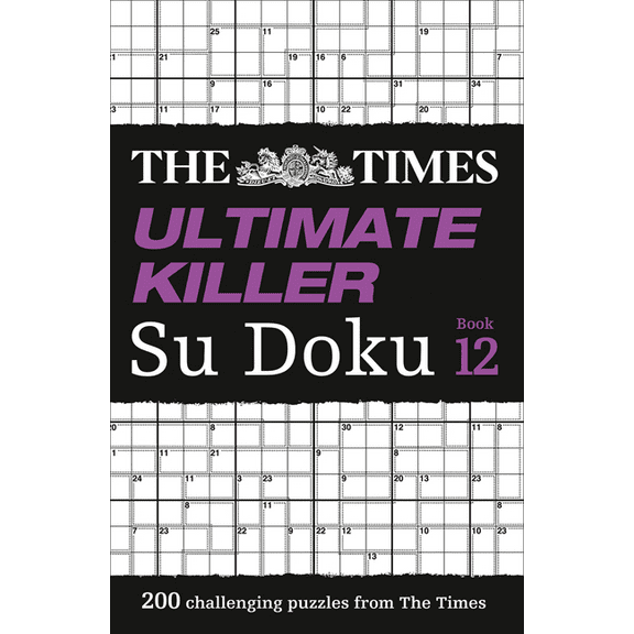 Times Su Doku The Times Ultimate Killer Su Doku: Book 12, (Paperback)