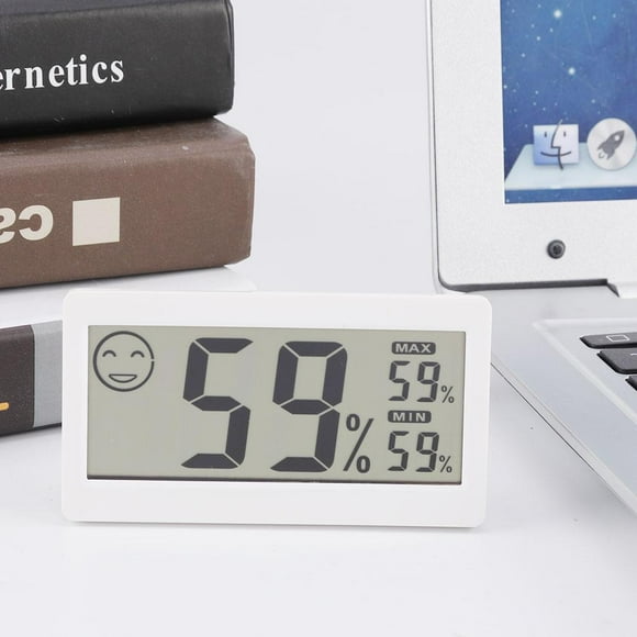 TOPINCN Household Digital Hygrometer Thermometer Humidity Monitor Gauge 2-in-1 Monitor, Digital Hygrometer, Humidity Monitor