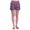 thumbnail image 5 of Moomaya Womens Printed Tee and Shorts Pajama Set PJs,Short Sleeve Sleepwear Nightwear S-XXL, 5 of 7