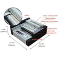 thumbnail image 2 of INTBUYING Automatic A3 Book Binding Machine Electric LCD Hot Melt Book Paper Desktop Binder for Book Album Document Binding, 2 of 10