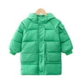 thumbnail image 2 of Esaierr Kids Baby Winter Puffer Jacket for Boys Girls，Autumn Winter Warm Hooded Puffer Outwear Toddler Cute Thickened Warm Snowsuit Jacket Coat for 2-9Y, 2 of 7