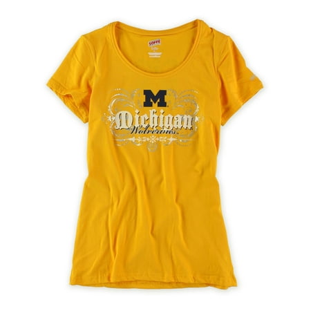 Soffe Womens Michigan Collegiate Graphic T-Shirt