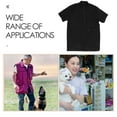 thumbnail image 5 of Pawsdot Pet Grooming Smock Black Nylon Comfortable for Home and Pet Shop Use, 5 of 7