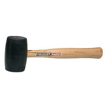 UPC: 0051218574326 | Vaughan 20 oz White Solid Rubber Mallet