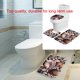 thumbnail image 5 of Artículos de baño, Impresión de franela Artículos de baño Cubierta de inodoro Alfombra de baño Funcionalidad de alta precisión, 5 of 8