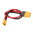 thumbnail image 1 of XT60 Female To XT30 Male Plug Connector, 23.5cm High Current Durability XT60 Female To XT30 Male Adapter Cable Protective  for Drone, 1 of 7
