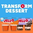 JellO Orange Sugar Free Jello Cups Gelatin Snack, 4 Ct Cups