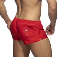 thumbnail image 4 of Male Spring And Summer Ultra Short Color Matching Shorts Zipper Pocket Slit Trousers Legs Beach Swimming Sports Shorts, 4 of 4