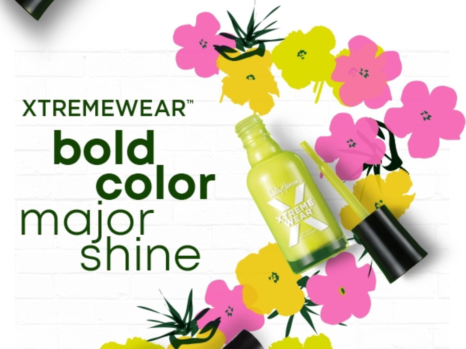 Sally Hansen Xtreme Wear Nail Polish, Big Apple-Tini, 0.4 fl oz, Chip Resistant, Bold Color