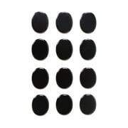 12Pcs Drum Mute Pads Set Silica Gel Dampeners Silencer Damping Pad Percussion Instrument Accessories