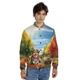 thumbnail image 4 of Goodbye Summer Miniature American Shepherd Hello Fall Time for School All Over Print 3D Baseball Jacket MAS Dog Lover Gifts Bomber Jacket Softball - 02014, 4 of 6