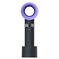 thumbnail image 1 of EasyLife Ventilador portátil sin aspas recargable por USB, minienfriador de mano, práctico ventilador sin hojas con indicador LED de nivel de velocidad de 3 ventiladores, 1 of 3