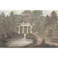 thumbnail image 2 of Anne Rushout 24x17 Gold Ornate Framed and Double Matted Museum Art Print Titled - Indian Bridge, Lower Thornery, Sezincote (1824 to 1832), 2 of 4