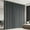 Grey, variant on Room Divider Curtains, Blackout Ceiling Track Curtains with Hooks Wall Dividers for Bedroom Living Room Separation Office Privacy Partition, Noise Reduction, W100 × L84 Inch,1 Panel, Black