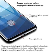 Samsung Galaxy S20 ULTRA (6.9) Tempered Glass Screen Protector [Full Adhesive with Curved Coverage] [Fingerprint Cutout] 3D, 9H Glass Screen Protector Tempered Glass For Samsung Galaxy S20 Ultra 5G