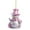 A, variant on Pink and Silver Snowman Christmas Ornament, Festive Hanging Decor for Home and Holiday Season Ambiance, for Adding a Touch of Elegance to Christmas Tree - A