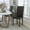 Black LeatherSoft, variant on Emma + Oliver Brown LeatherSoft Parsons Chair with Mahogany Legs