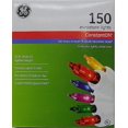 GE ConstantON MultiColor Christmas Lights, 150 Count