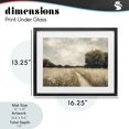 thumbnail image 4 of Stupell Industries Traditional Journey Through Wildflowers in Meadow Black Framed Print Under Glass, 16 x 13, by Creative Studio, 4 of 8