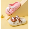 thumbnail image 5 of Toddler Girls Garden Clogs Kids Cartoon Beach Slide Sandals, 5 of 5