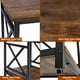 thumbnail image 3 of Mesa auxiliar KSWIN Industrial de 2 niveles, 45 x 45 x 51 cm, rústica, 3 of 8