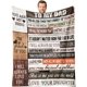thumbnail image 1 of LHSHID Dad Blanket from Daughter to My Dad Blanket Dad Birthday Gifts Best Dad Ever Gifts from Daughter I Love You Dad Blanket 50x60in, 1 of 5