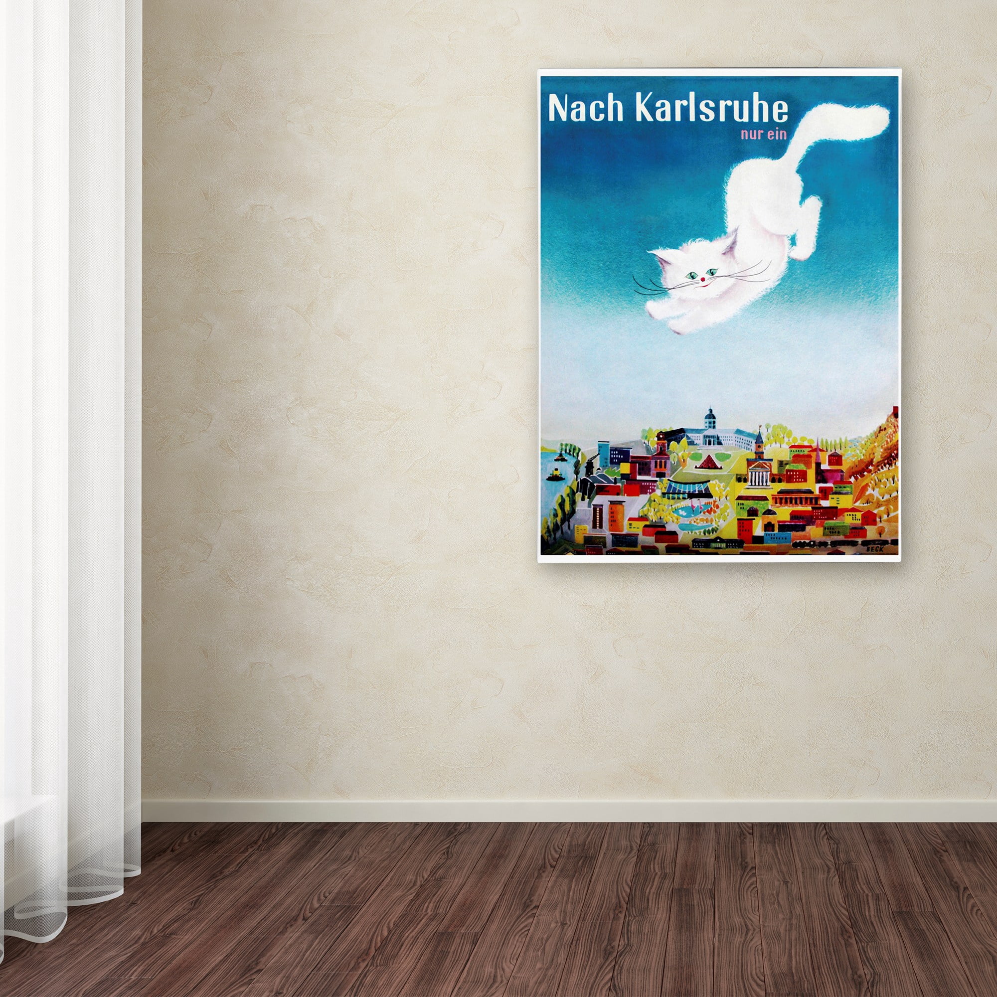Trademark Fine Art 'Travel 261' Canvas Art by Vintage Lavoie
