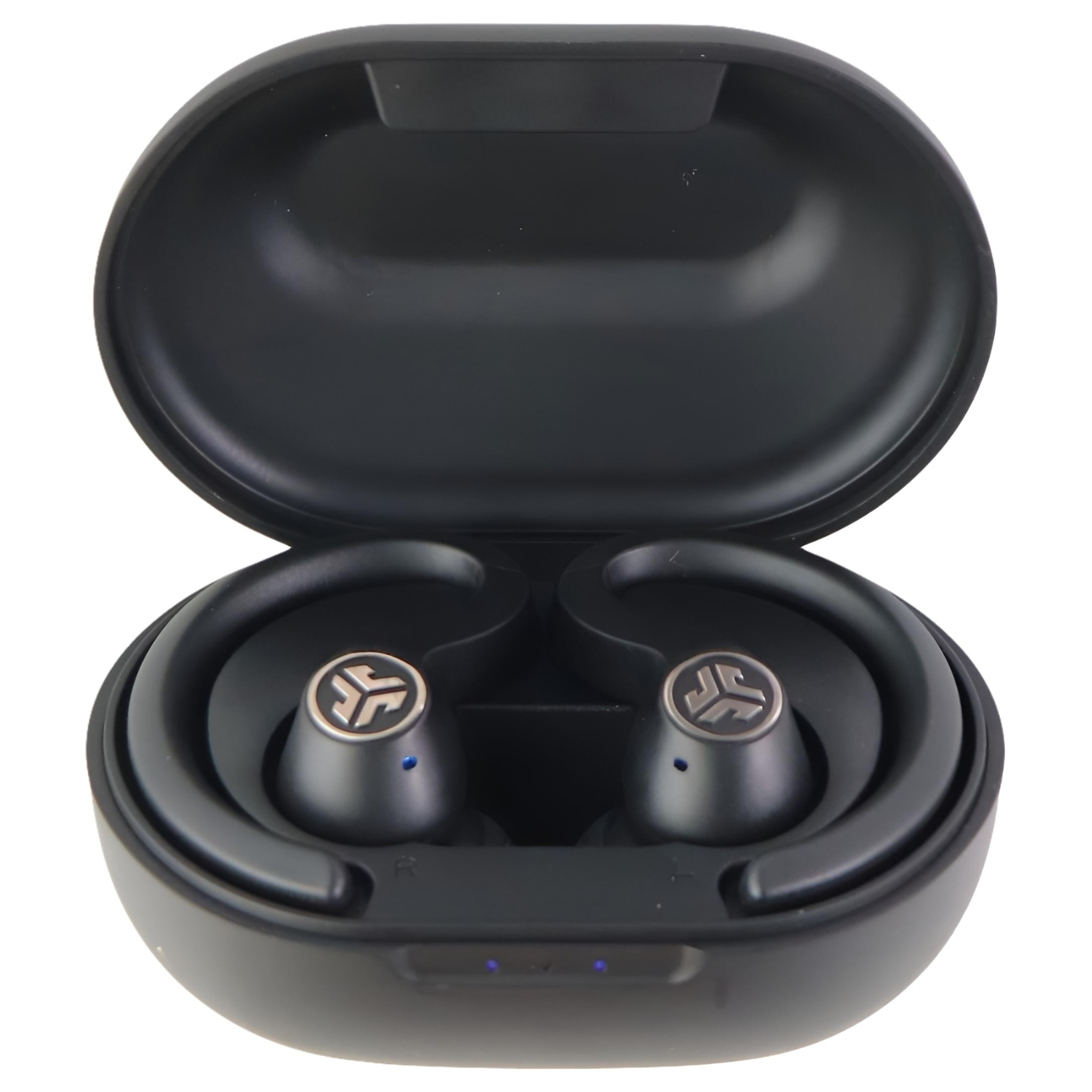 JLab Audio JBuds Air Sport Bluetooth True Wireless Earbuds with Charging Case, Black, EBJBUDSAIRSPRTRBLK82