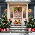 thumbnail image 4 of SLYNSHome Christmas Door Cover Decorations,Merry Christmas Door Banner Xmas Ball Backdrop Photography for Holiday Party Supplies, 4 of 7