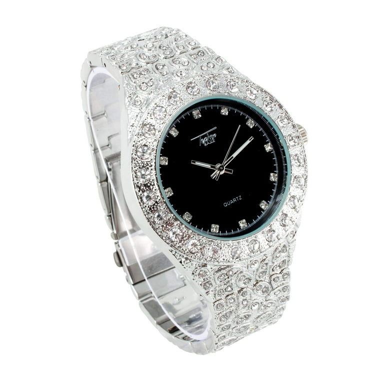 Techno pave cheap men's watch