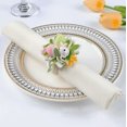 thumbnail image 4 of SIfdSeng My Items Resin Rabbit Napkin Ring Handmade Napkin Holder Rabbit Shaped Napkin Ring Suitable for Holiday Parties, 4 of 4