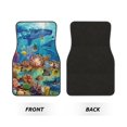 thumbnail image 2 of Fotbe Sea World Juego de 4 Tapetes para Auto con Estampado – Alfombrillas de Goma Reforzada, Diseño Antideslizante, Protección para Todo el Año – Vehículos, Autos, Camionetas y SUVs, 2 of 7