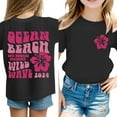 thumbnail image 2 of Godom Girls' Short Sleeve Tee Graphic Cotton Girls Summer Tops, 2 of 7