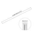 thumbnail image 2 of Uxcell 3mmx400mm Tige Ronde en Acier Inoxydable 304 pour Bricolage Argent - 9 Pcs, 2 of 4
