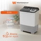 thumbnail image 1 of White Westinghouse  Lavadora Doble Tina 15 kg  WWXCTT251006QBK  Gabinete en polipropileno  4 niveles de agua  4 perillas de control  Bajo consumo de energía  Ahorro de agua, 1 of 9