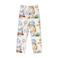 thumbnail image 2 of Vsdgher Gnome Camping Fishing Print Mens Pajama Pants Sleep & Lounge Pants, PJ Bottoms With elastic waistb and Pockets, 2 of 5