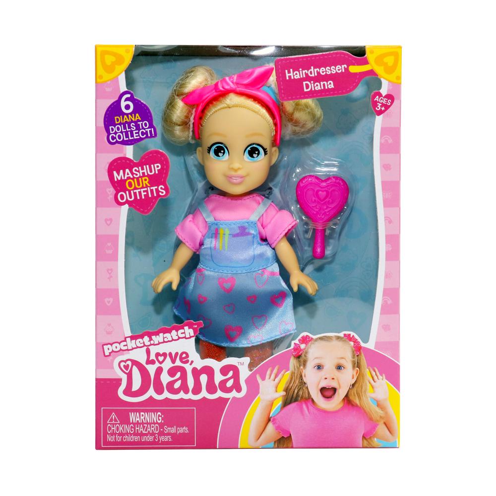 Love, Diana Hairdresser, 6" Doll