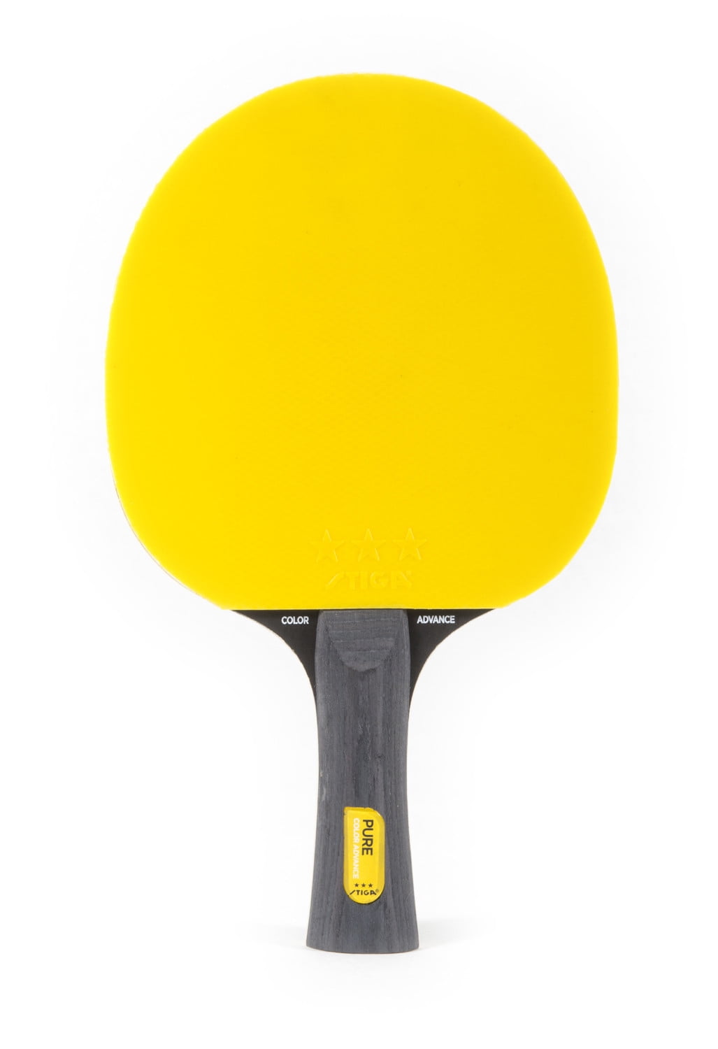 STIGA Pure Color Advance Performance-Level Colorful Table Tennis Racket (Yellow)