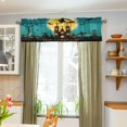 thumbnail image 5 of Coolnut Window Valance -Happy Halloween Kitchen Curtain - Curtains Rod Pocket Blackout Valance Topper Curtains for Kitchen Bathroom, 1 Panel, 54x18in Home Decor, 5 of 6