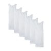 thumbnail image 2 of Fruit of the Loom Men's 100% Cotton A-Shirts, White, Large 3 Pack, 2 of 6