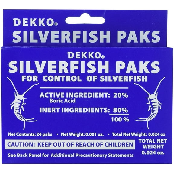 Dekko Silverfish Paks 24 ct