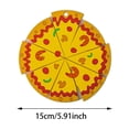 thumbnail image 2 of Place Mat Pizza Shape Trivet Mat Heat Table Pad For Hot Pots Pans Dishes, 2 of 5