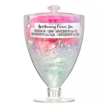 Onyx Bathhouse Apothecary Fizzer Jar 16pcs