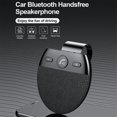 thumbnail image 2 of Bluetooth Car Wireless Handsfree Speakerphone Audio Receiver Car MP3 Player with Microphone Support, 2 of 5