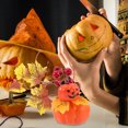 thumbnail image 2 of KAKOWELY Decoración de calabaza, calabaza artificial, decoración de mesa, suministros de adorno de calabaza, 2 of 5