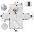 thumbnail image 4 of Bolsa de lona Ytonet, bolsa de ropa convertible con funda para zapatos, 4 of 6