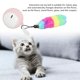 thumbnail image 4 of SCSYV Automatic Rolling Ball 2 Speed Smart LED Light Emitting Electric Interactive Cat Toy for Cats Watermelon, 4 of 5