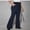 Navy, variant on Tqcoqu Plus Size Women's High Waist Flare Pants, Stretchy Wide Leg Trousers with Pockets, Casual Pants for Women,Black,Women's XL-XXXXXL